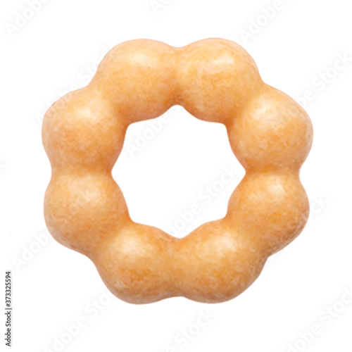 Glazed Mochi Donut or Pon De Ring Donuts (Japanese Donut)