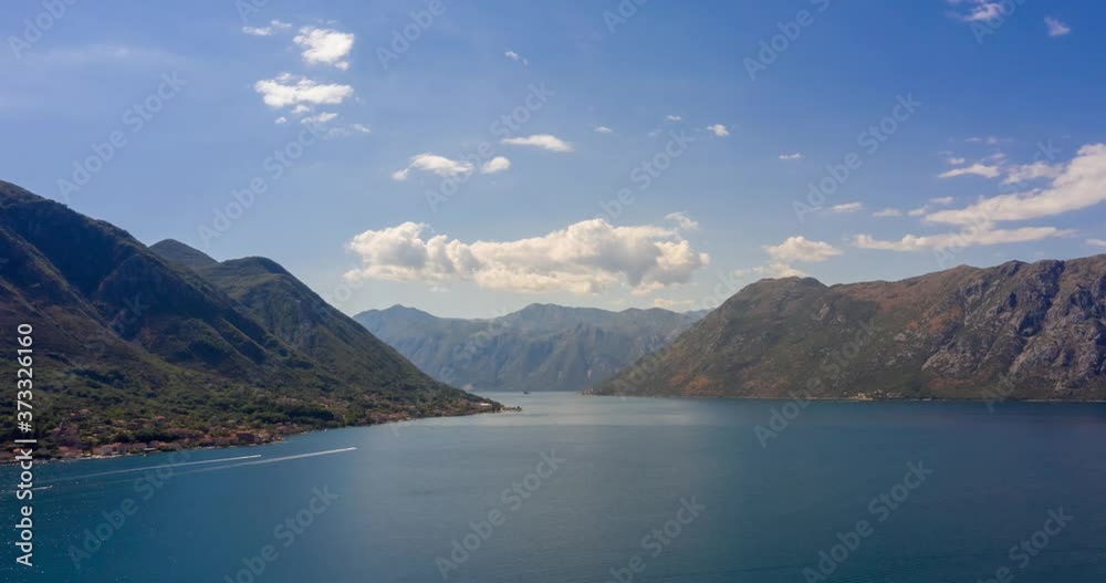 Kotor, Montenegro. Die Bucht von Kotor . Kotor, Montenegro. Die Bucht von Kotor .