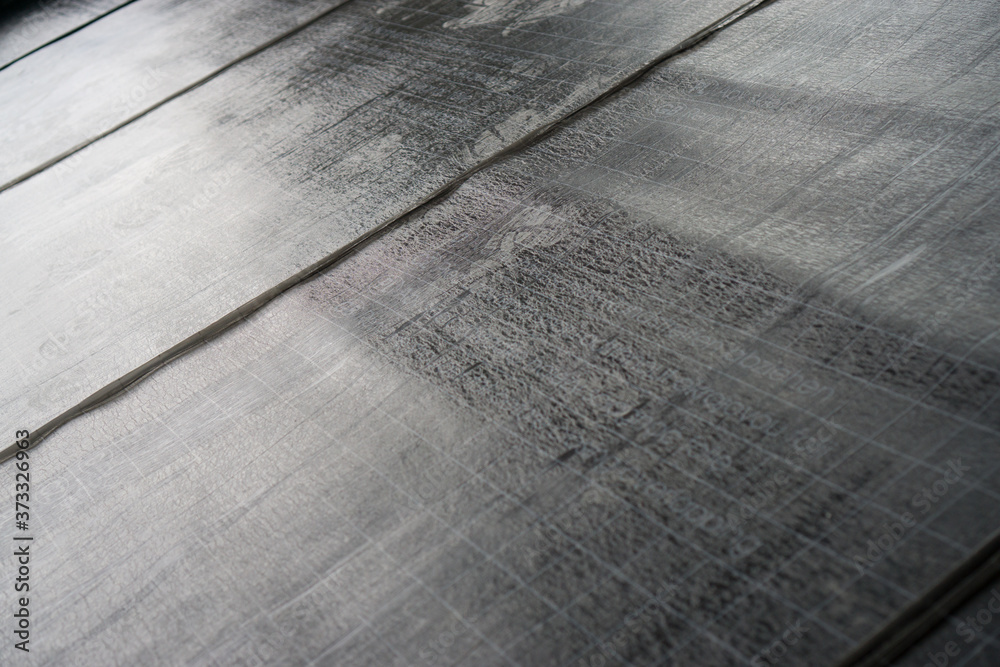 Obraz premium Bodenplatte abdichten Bitumen