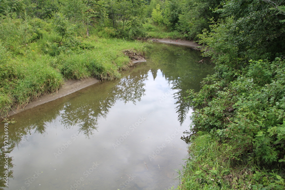 Calm Whitemud Creek, Edmonton, Alberta Calm Whitemud Creek, Edmonton, Alberta