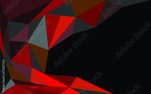 abstract background with triangles
