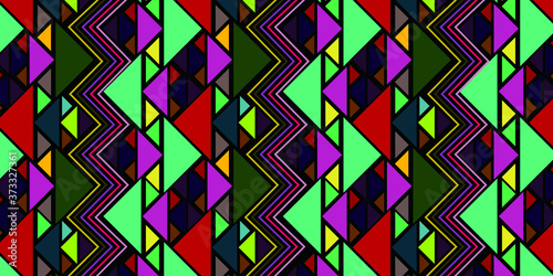 triangle pattern for textile factory or vector background