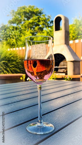 glass of wine