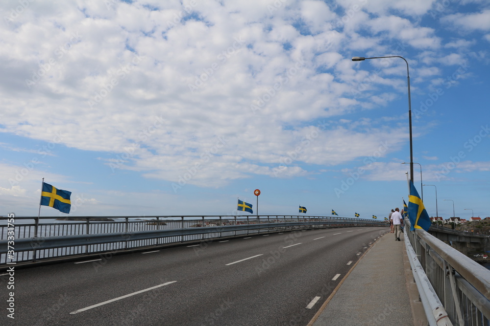 Bridge at Tjörn in Sweden