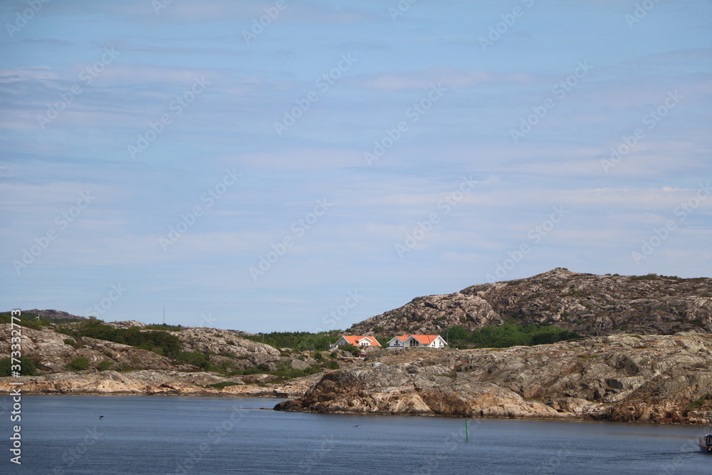 Summer at the island of Tjörn in Sweden
