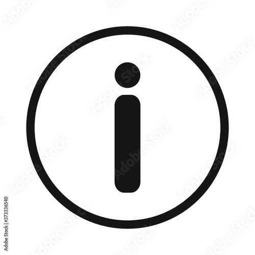 information icon design black vector