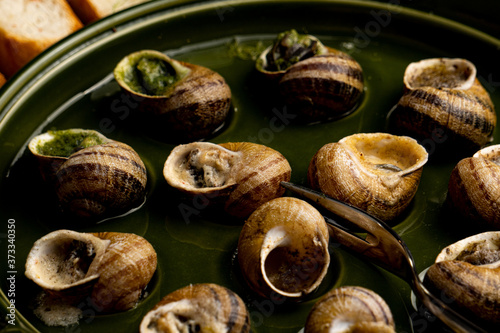 Escargots de Bourgogne - french cuisine