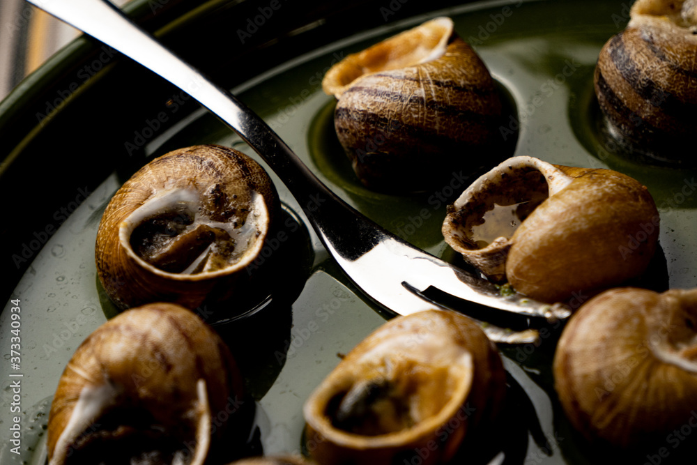 Escargots de Bourgogne - french cuisine Escargots de Bourgogne - french cuisine