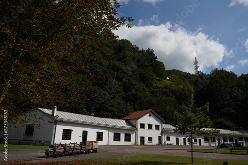 Wallpaper Mural Mine in Langreo, industrial village of Asturias,Spain.  Torontodigital.ca