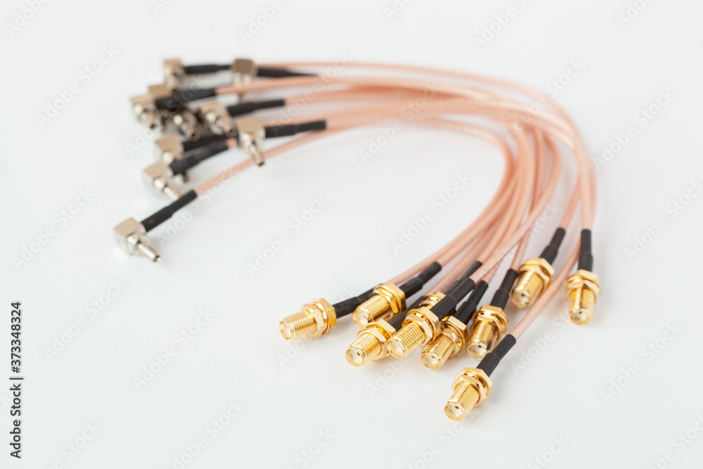 High-frequency ipx to sma female cable connector with gold plated pins High-frequency ipx to sma female cable connector with gold plated pins