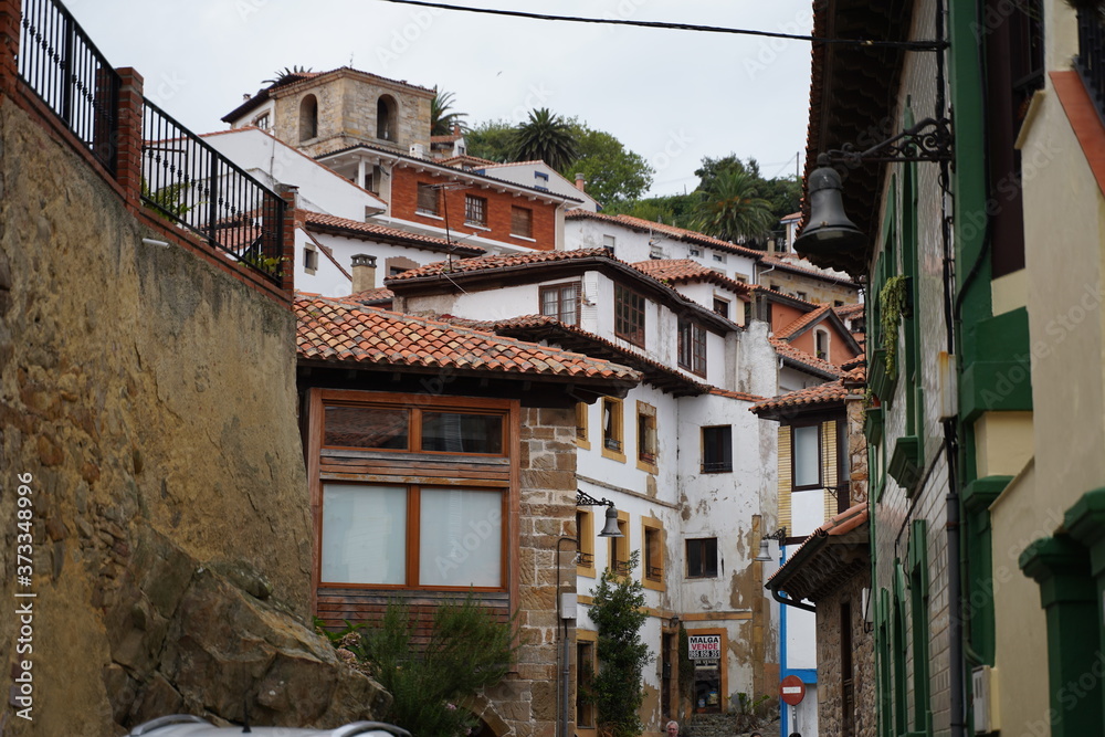 Lastres. Coastal village of Asturias. Colunga, Spain. 