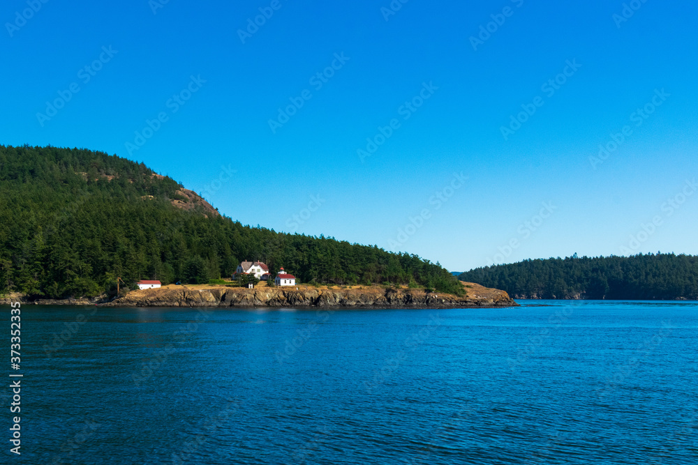 Burrows Island, Rosario Strait, Washington, USA