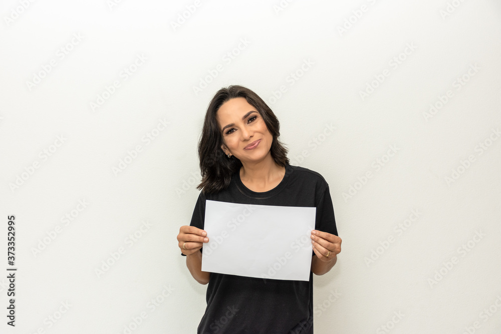 Folha de papel em branco para mensagem Folha de papel em branco para mensagem