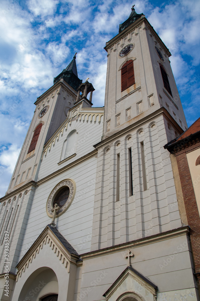 The Carmelite Church (The Church of St Stephen the King) in Sombor, Vojvodina, Serbia