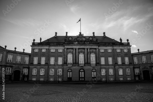 Christian IX palace at Amalienborg in Copenhagen (DK) photo