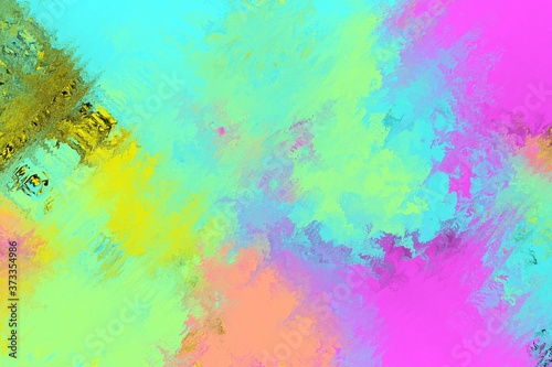 Vivid color backgrounds. Neon color paintings. Ideal for writing a message, adding text, for a art presentation, page, cover, artistic brochure. Abstract painting with copy space,empty area. Overlay.