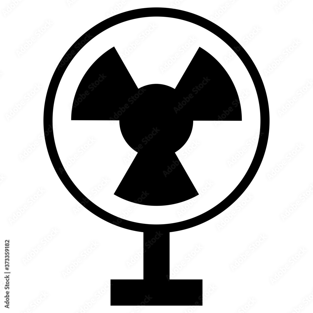 Standing fan icon