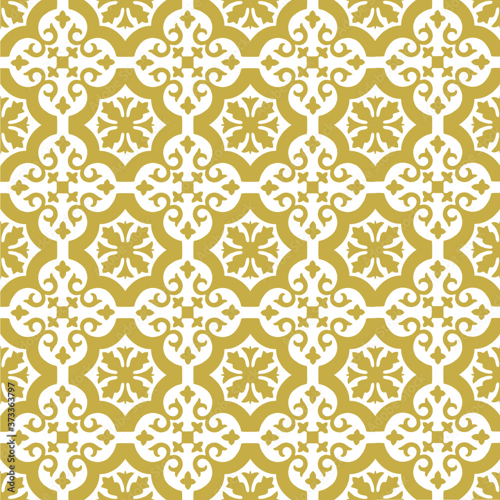 Ceramic tile seamless repeat pattern background