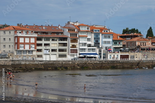 Luanco. Coastal village in Asturias,Spain. 
