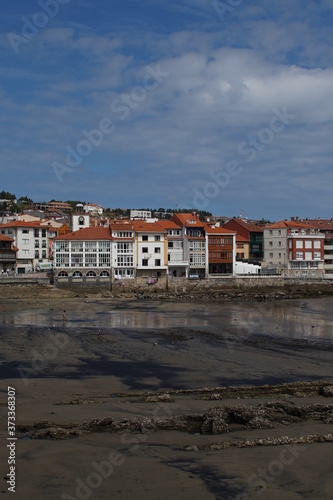 Luanco. Coastal village in Asturias,Spain. 