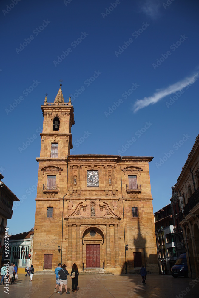  OvIedo. Historical city of Asturias,Spain.