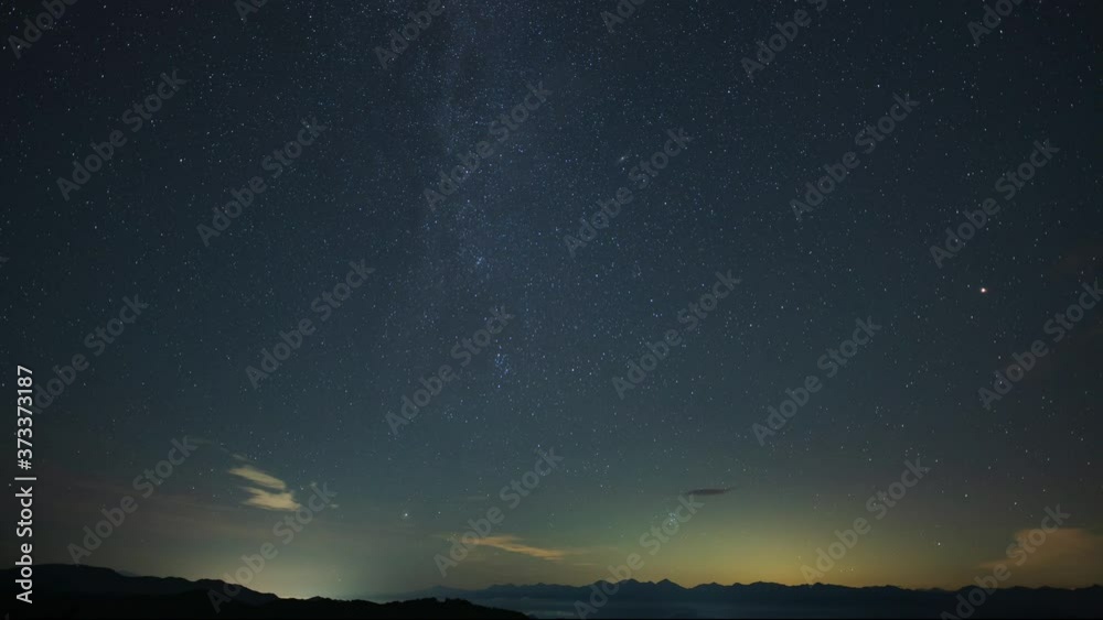 天の川 星空 南アルプス 2020年8月 茶臼山より 愛知県 日本 天の川 星空 南アルプス 2020年8月 茶臼山より 愛知県 日本