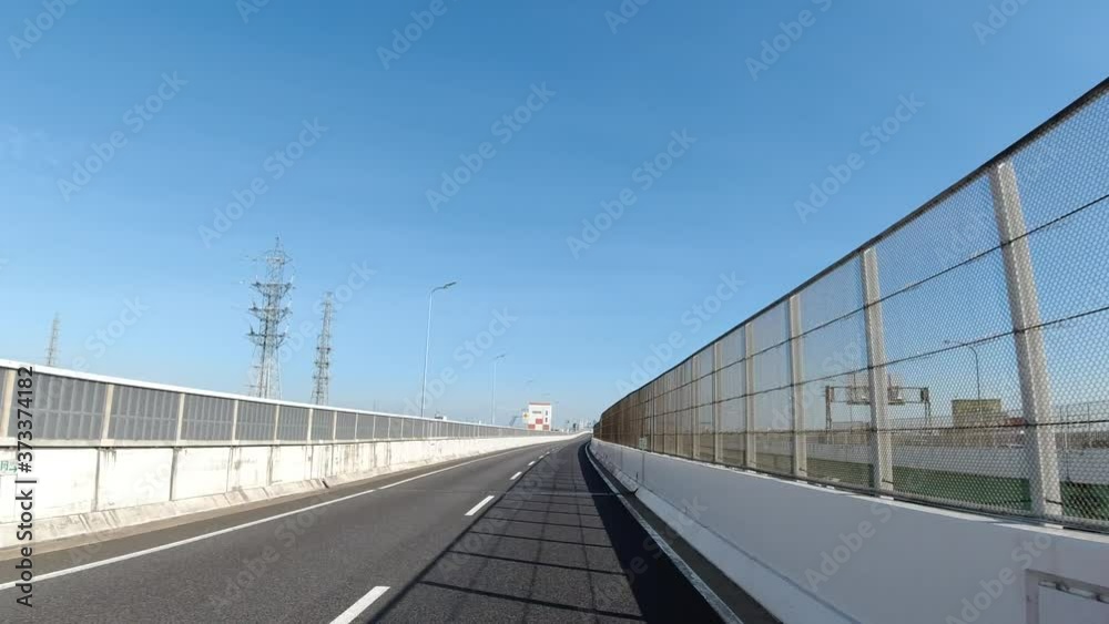 名古屋高速道路 移動映像 愛知県 日本 名古屋高速道路 移動映像 愛知県 日本
