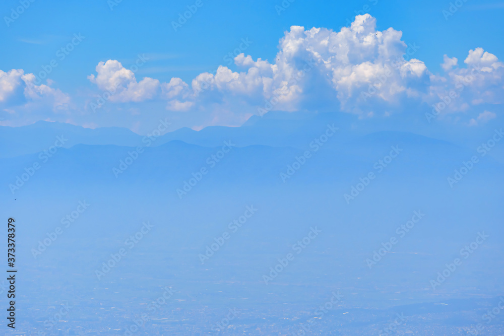【空イメージ】青空と白い雲 【空イメージ】青空と白い雲