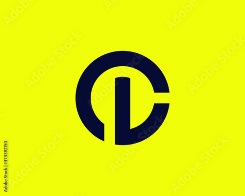 CL LC LETTER LOGO DESIGN VECTOR TEMPLATE. CL LC Minimalist, Creative, Unique, Simple, Flat, Modern Logo Design.