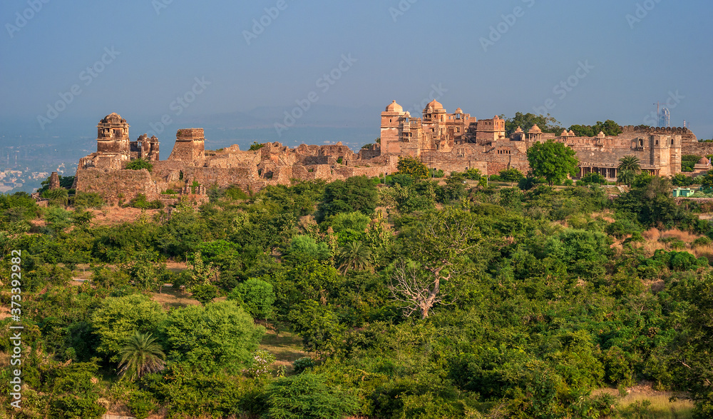 Chittorgarh Fort, UNESCO World Heritage Site, Chittorgarh city, Rajasthan, India