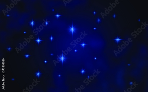 abstract background with stars