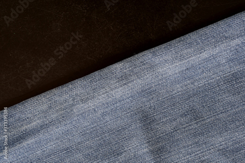 Backgrounds Textures Stripes on old jeans