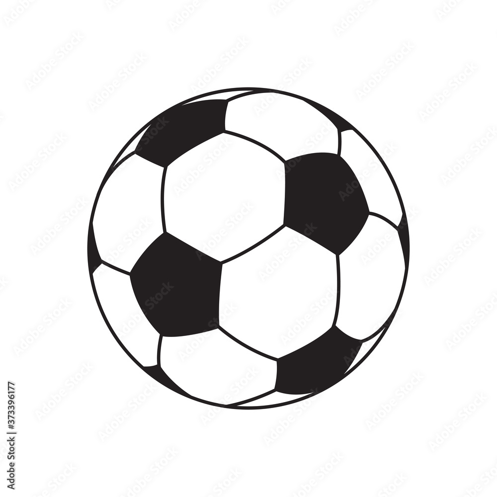 Obraz premium football icon vector design illustration