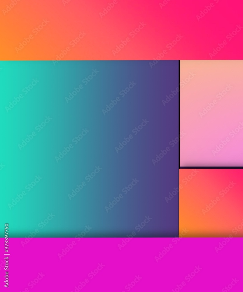 abstract colorful background with squares