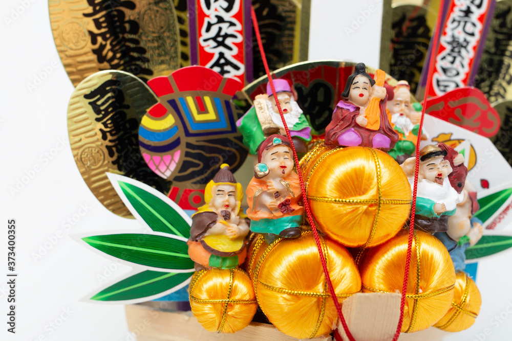 Obraz premium 七福神,開運,年末年始,神社,日本,神,12月,１月,