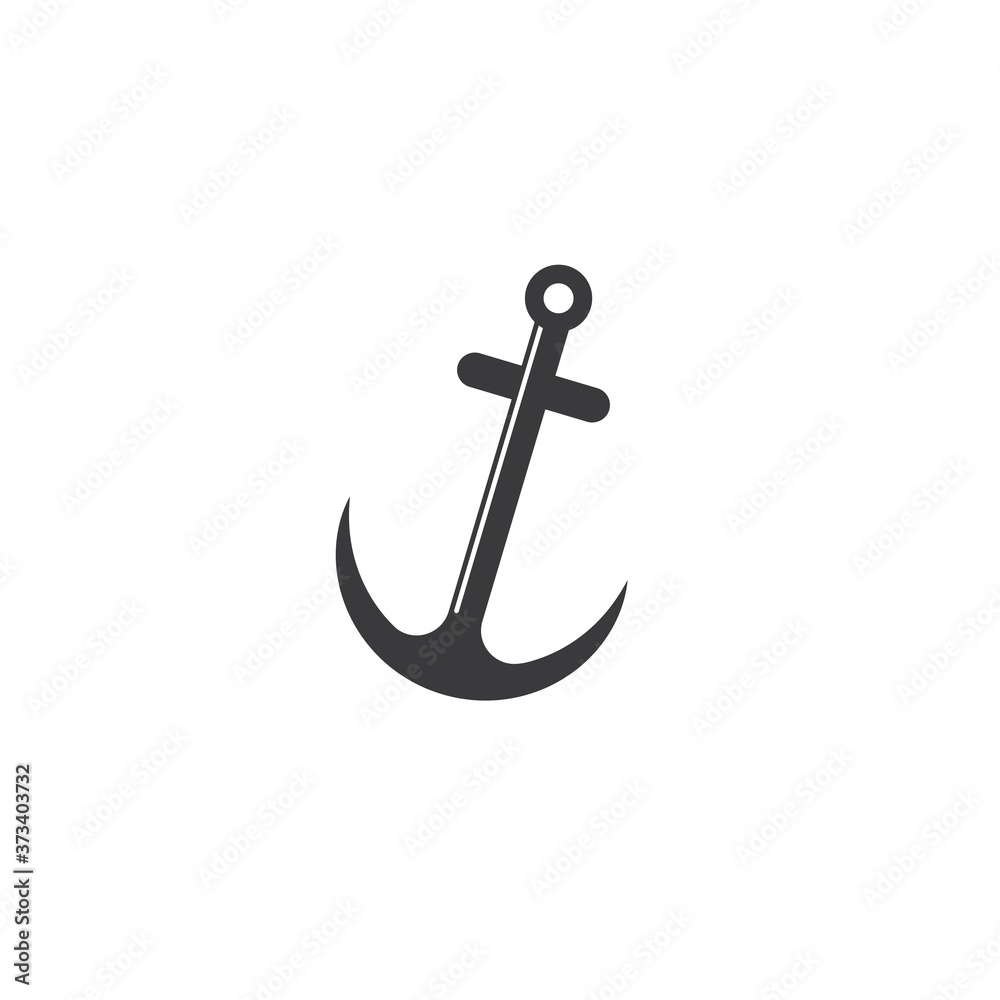 Anchor icon vector illustration design Anchor icon vector illustration design