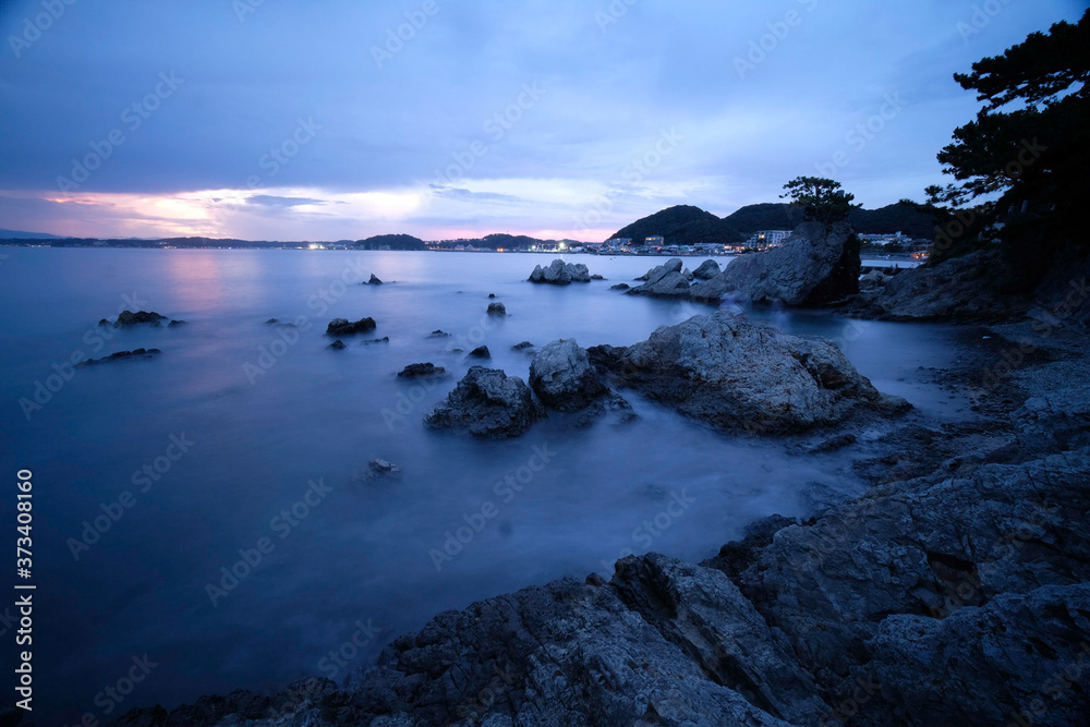 Obraz premium 森戸海岸