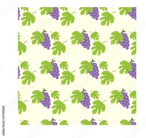 seamless patterns with grapes are perfect for baby clothes, kids, fabrics, gift wrapping and much more.
