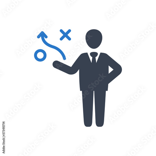 Business planning icon
