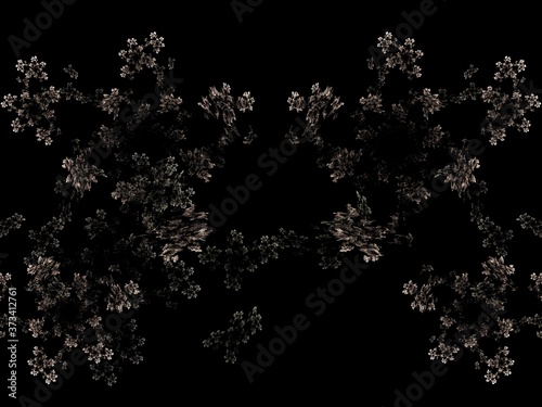 Imaginatory fractal background Image