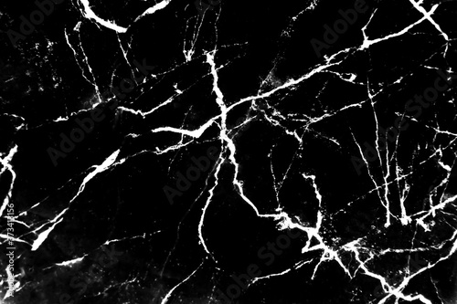 Black marble abstract dark texture vein patterns background