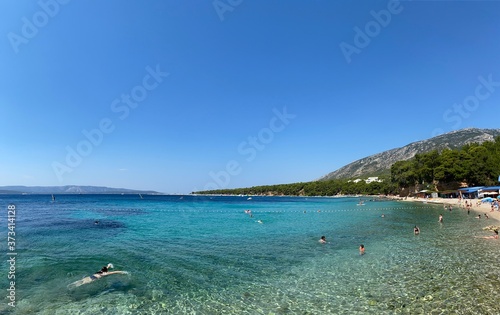 Fototapeta Naklejka Na Ścianę i Meble -  Bol, place on Brac island in Croatia, landscape