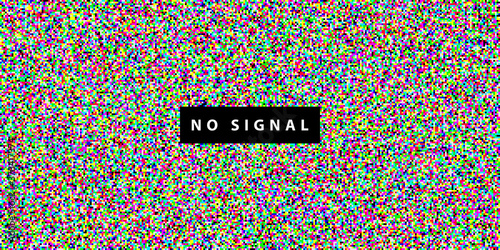 Pixel background for TV screensaver. No signal. Ripple from many squares. Colored ripples on the screen. Vector