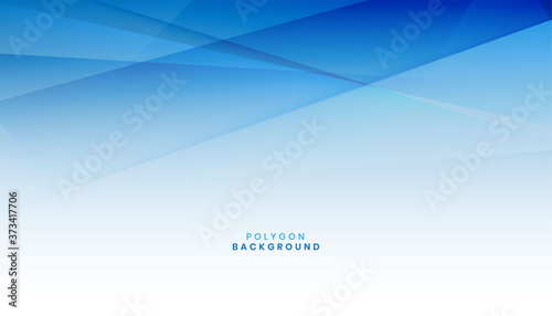 abstract modern blue polygon shape background