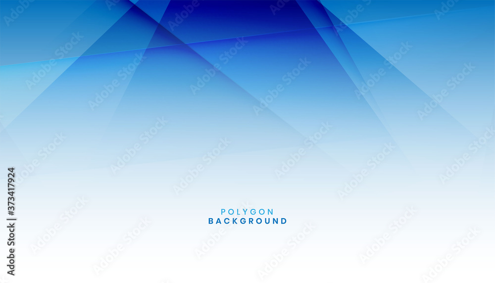 Fototapeta premium abstract modern blue polygon shape background