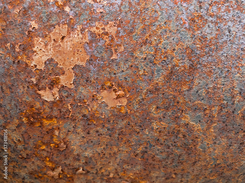 Rust texture as a metal plate background,grunge metal background.
