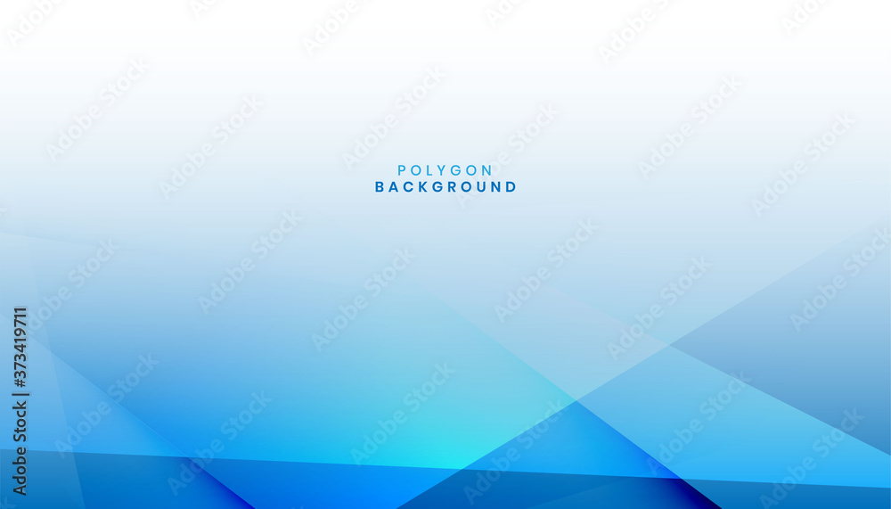 Fototapeta premium abstract modern blue polygon shape background