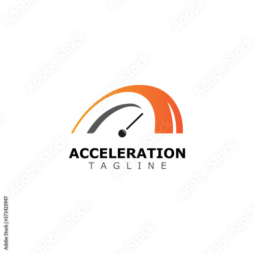 speedometer icon vector design