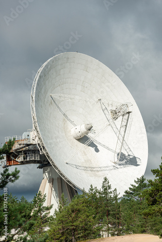 Ventspils International Radio Astronomy Centre. The Ventspils Radio Astronomy Centre is an ex-Soviet radio astronomy installation, Latvia