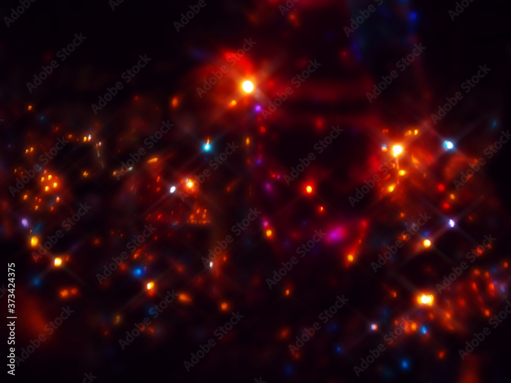 Blurred colored holiday lights as background. Blurred colored holiday lights as background.